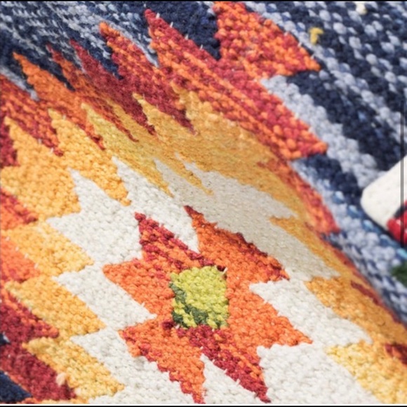 Host Pick💥 NWT Navajo Aztec Duffel High Handmade Woven Quality Bag - Picture 5 of 13